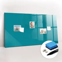 Tulup Magnettafel 120 x 60 cm Blau