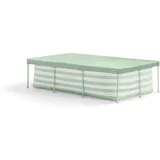 Swim Essentials Rechteckige Pool Abdeckplane grün. 260 x 160 cm BLAU|GRÜN|WEISS No Size