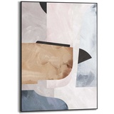 Reinders Wandbild 50 x 70 cm Soft Abstract II Holz Rosa