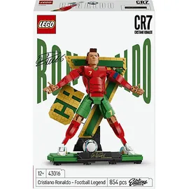 LEGO Editions 43016 Cristiano Ronaldo – Fußballlegende