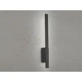 Trio Außenwandleuchte Aluminium 50,0 cm inkl. Bewegungsmelder schwarz