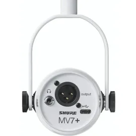 Shure MV7+ weiß