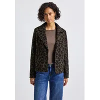 STREET ONE Damen, 1005479 Cosy Leo Jacke, teddy Brown,