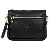 BRIC'S Volterra Umhängetasche Leder 23 cm schwarz