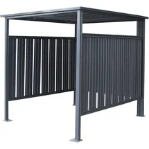 Westmann Fahrradgarage anthrazit 180x200x210cm Metall