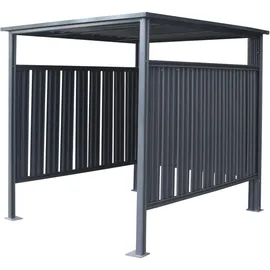 Westmann Fahrradgarage anthrazit 180x200x210cm Metall