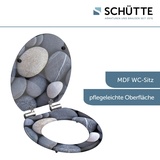 Schütte WC-Sitz GREY STONES, mit Absenkautomatik