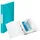 Leitz WOW Ringbuch 2-Ringe eisblau-metallic