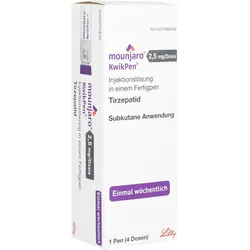 Mounjaro 2.5mg/dosis Kwikpen Injektionslösung 1 St