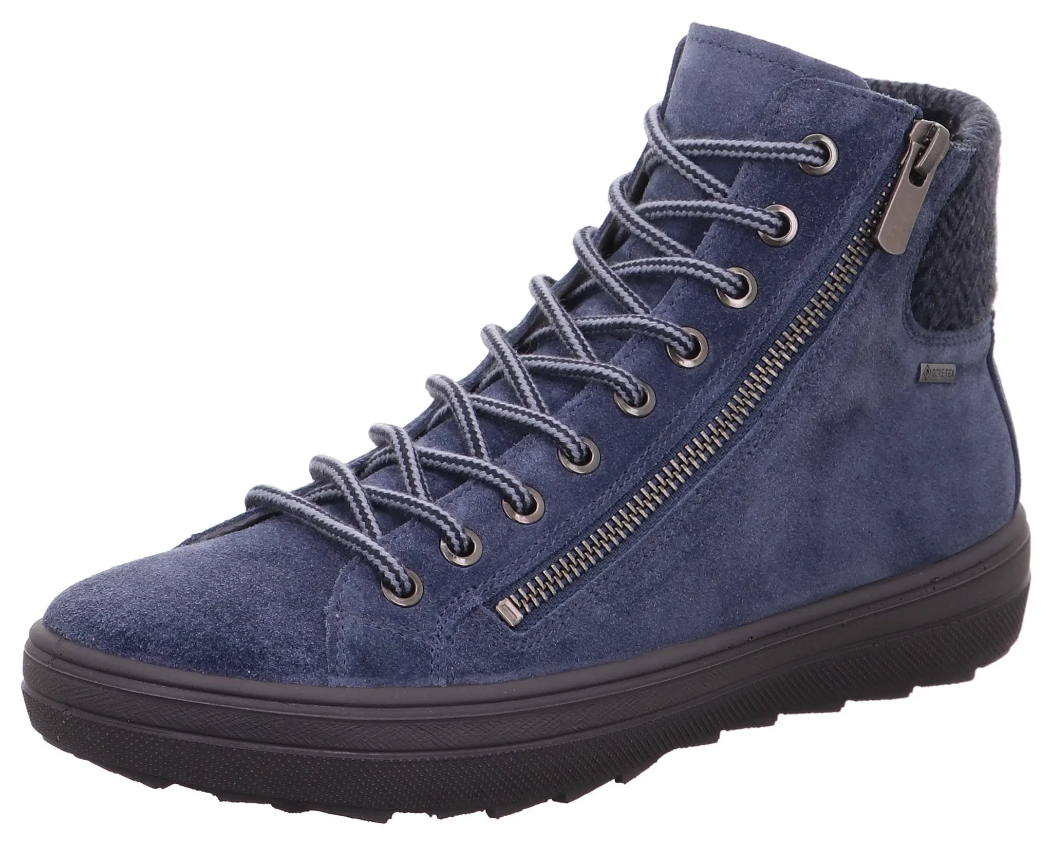 Legero Winterboots »MIRA«, mit gepolstertem Schaftrand Legero blau 39