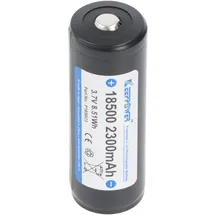 Keeppower Li-ion Akku 18500 2300mAh 3,6V - 3,7V 52,5x18,3mm