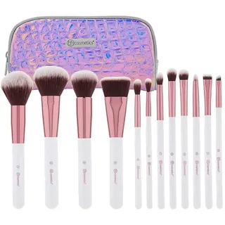 BHCosmetics BH Cosmetics Kristallquarz 12-teiliges Pinselset