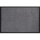 sencys Fußmatte waschbar grau Polyamid