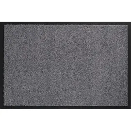 sencys Fußmatte waschbar grau Polyamid