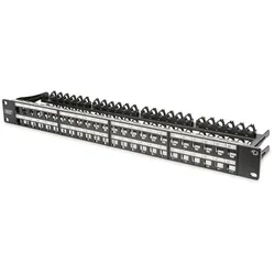 ASSMANN DIGITUS Mod. High Dens. PatchPanel geschirmt, 48-Port, schwarz