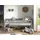 Vipack Spielbett Pino 90 x 200 cm Kiefer massiv grau lackiert