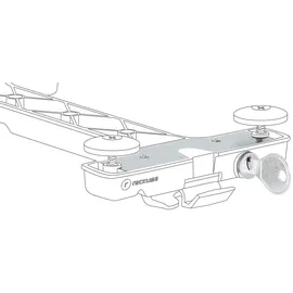 Racktime Snapit-Adapter 2.0 Schloss-Set schwarz