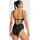 adidas 3-Streifen U-back Badeanzug Black / White 32    