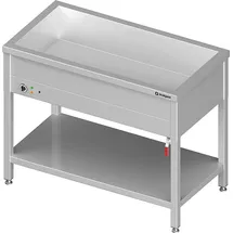 Stalgast Bain-Marie Standgerät mit einem Becken, für 2x GN1/760x600x850 mm