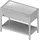 Stalgast Bain-Marie Standgerät mit einem Becken, für 2x GN1/760x600x850 mm
