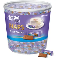 MILKA Naps Alpenmilch Klarsichtdose VE=1kg