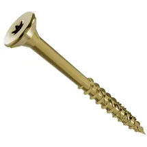 Sanundo Jet-Fast Spanplattenschrauben, TX20 4,0x60 gelb verzinkt 200 Stck/Paket