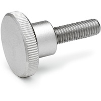 Ganter norm 464-M8-30-NI Hohe Rändelschrauben Edelstahl