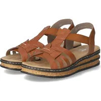 Rieker 62918 Damen Cognac 41