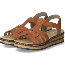 Rieker 62918 Damen Cognac 41