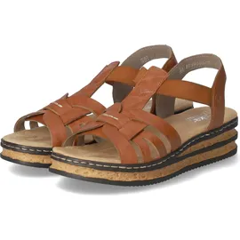 Rieker 62918 Damen Cognac 41