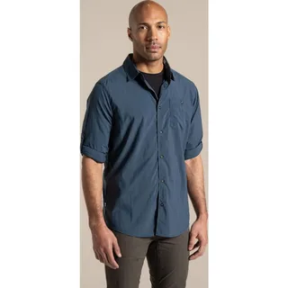 Craghoppers Nosilife Nuoro Long Sleeved Shirt II blue stone (BRK) XXL