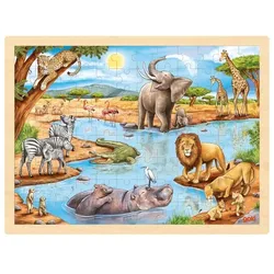 Goki Einlegepuzzle afrikanische Savanne