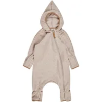 Sterntaler Safari Baumwollfleece-Overall, beige, 62