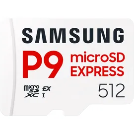 Samsung microSD Express Card P9 Express, Card, Weiß