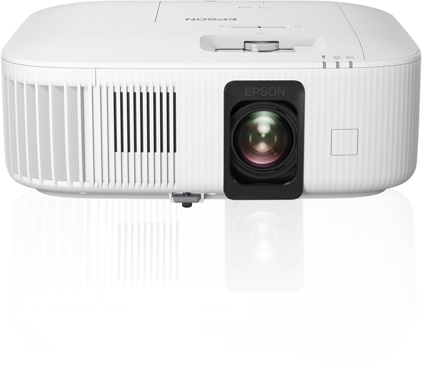 Epson EH-TW6250 3LCD-Projektor (PRO-UHD 4K 16:9, 2.800 Lumen Weiß- und Farbhelligkeit, Kontrast 35.000:1 bis zu 500 Zoll/12,7 m, Android TV, Lens-Shift, Trapezkorrektur, HDMI)