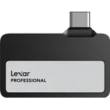 Lexar SSD USB3.2 2TB EXT./LSL400X002T-RNBNG (2000 GB), Externe SSD, Schwarz