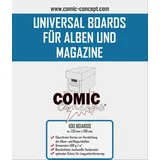 x-comics Comic Concept Comic Boards Magazine Size (100 St.) - Weiß