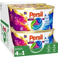 Persil Color 4 in 1 DISCS, Colorwaschmittel, 156 (6 x 26) Waschladungen für Fleckenentfernung, Leuchtkraft, Frische, Faserpflege und hygienisch reine Wäsche