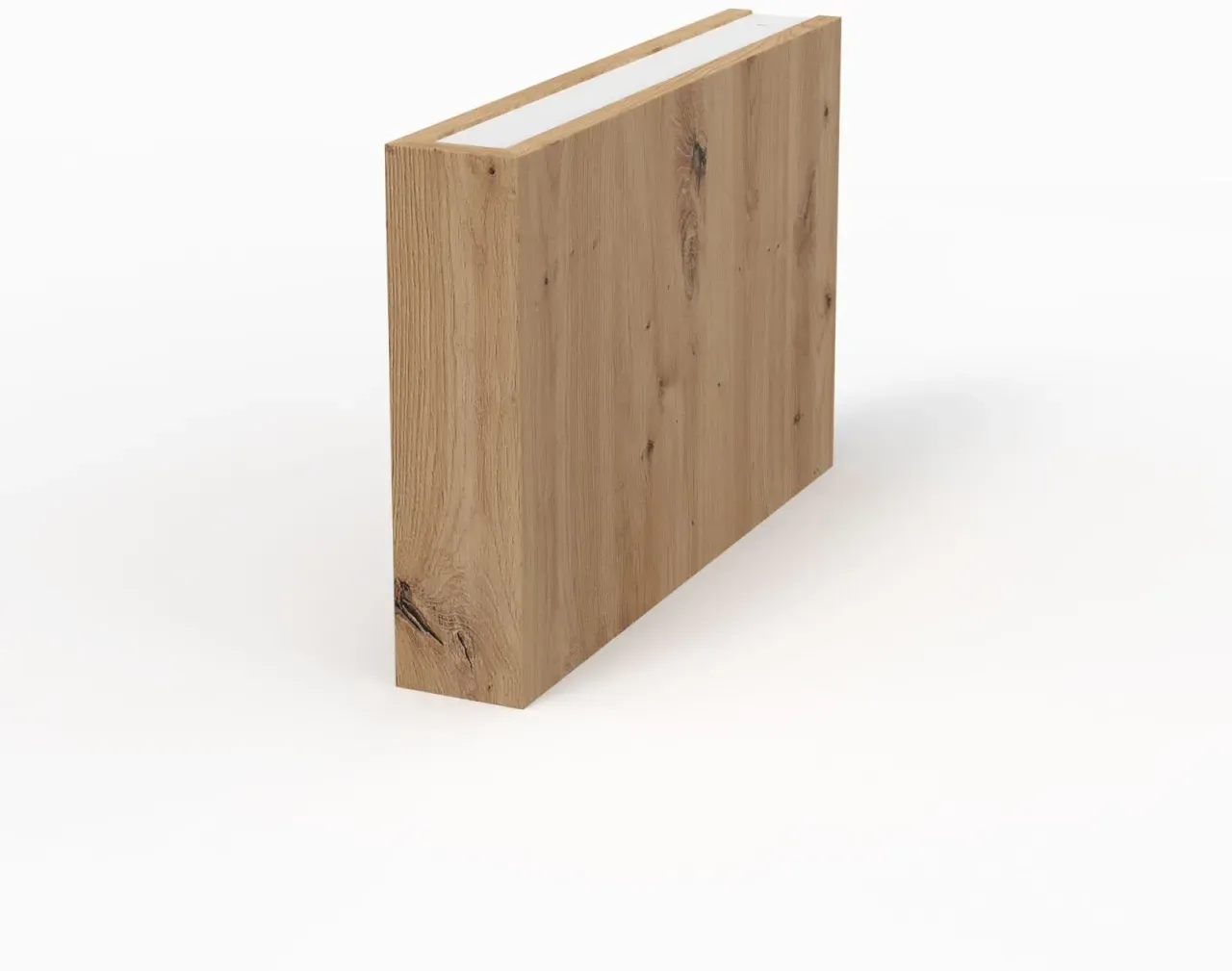 Sanipa Konsolenplatte vertikal 2morrow (WT581) 340x85x520 Eiche-Natural-Touch WT58185