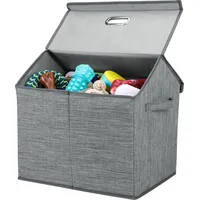 Belle Vous Hundespielzeugbox - Faltbare Aufbewahrungsbox für Hundespielzeug -