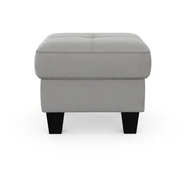 sit&more Stauraumhocker Belluci 58 x 48 x 58 cm Silber