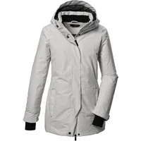 KILLTEC Damen Funktionsparka/Parka mit Kapuze KOW 93 WMN PKR, cloud grey, 50,