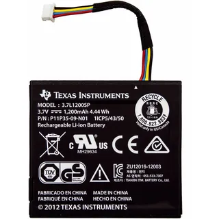 Texas Instruments TI-Nspire Akku für alle TI-Nspire Touch Modelle einmal Aufladen - bis zu 100 Stunden Arbeiten, Akku für Grafiktaschenrechner