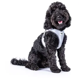 Curli Clasp Vest Harness Reflective Gray M