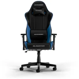 DXRacer GLADIATOR L PVC Leder Blau/Schwarz