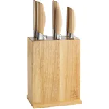 henckels by zwilling Pakka Messerblock 7-tlg. braun