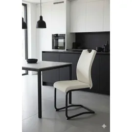 Hela Freischwinger RIGA II Samt beige 4er Set