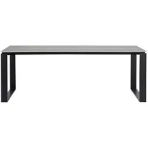 Schou Martinus Gartentisch 210 x 100 x 0 cm Schwarz/Grau