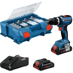 Bosch Akku-Schlagbohrschrauber GSB 18 V-65 Professional L-Case, Zubehör, Akkus