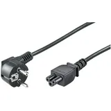 MicroConnect PE010830 3m CEE7/7 Schuko C5-Koppler Schwarz Stromkabel (PE010830, DC851B#ABB, DEL)